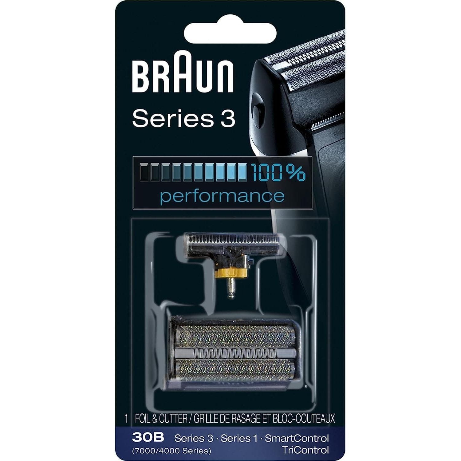 Buy Braun,Braun Series 3 Old Generation Electric Shaver Replacement Head - 30B - Compatible with Electric Razors SmartControl, TriControl, 340, 330, 320, 310, 300 - Gadcet | UK | London | Scotland | Wales| Near Me | Cheap | Pay In 3 | Razors & Razor Blades